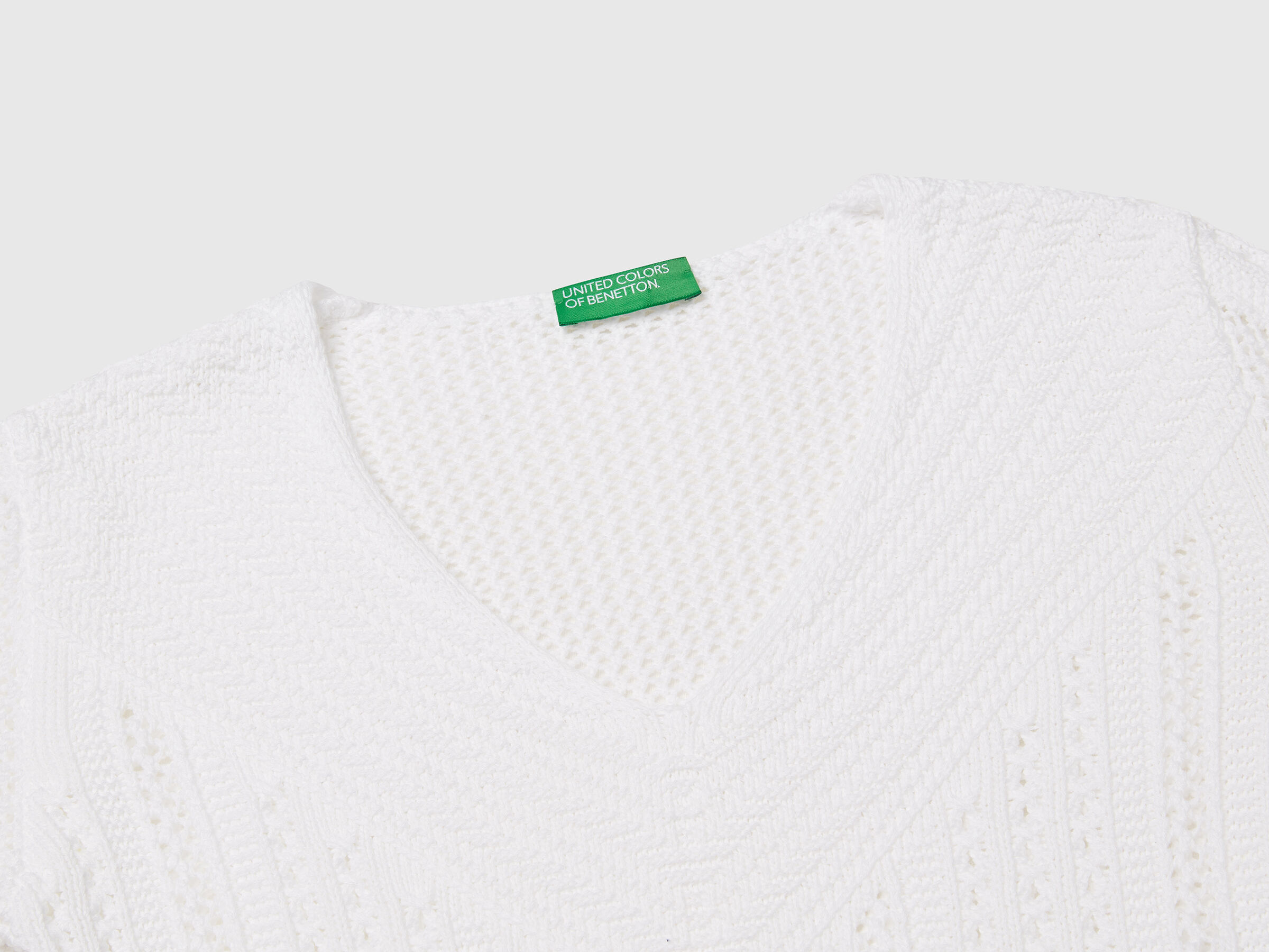 V NECK SWEATER H/S Women image number 5