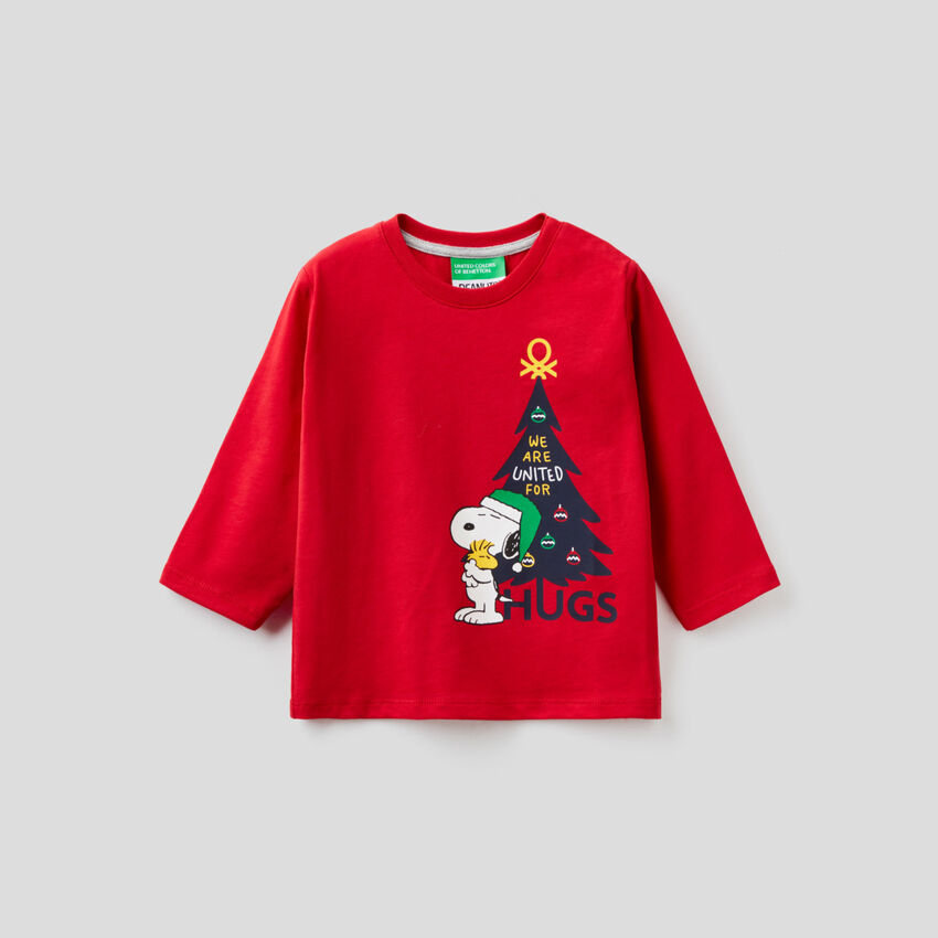 T-shirt Peanuts de Noël