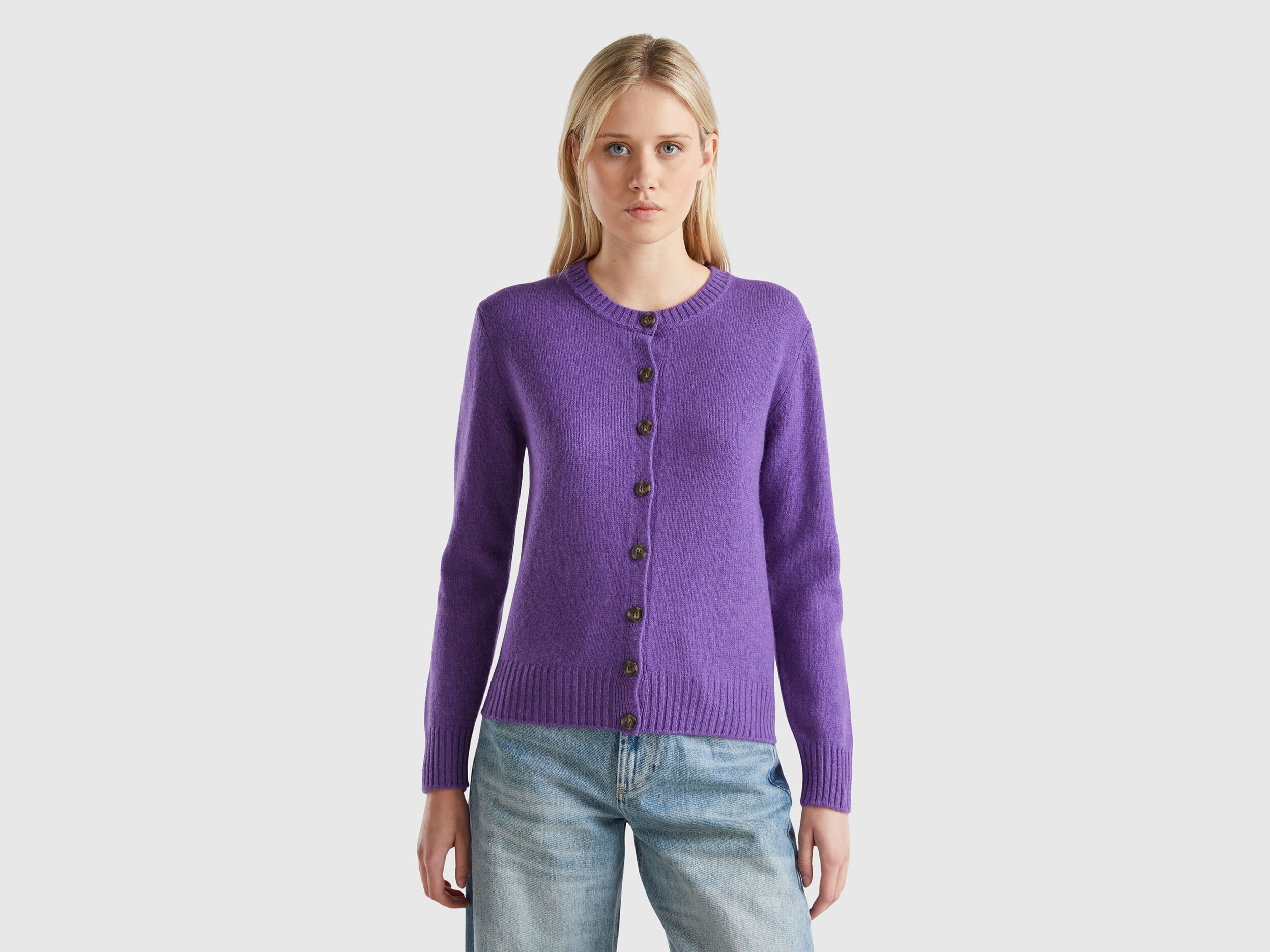 Lana Shetland Maglieria Iconica Donna 2024 Benetton