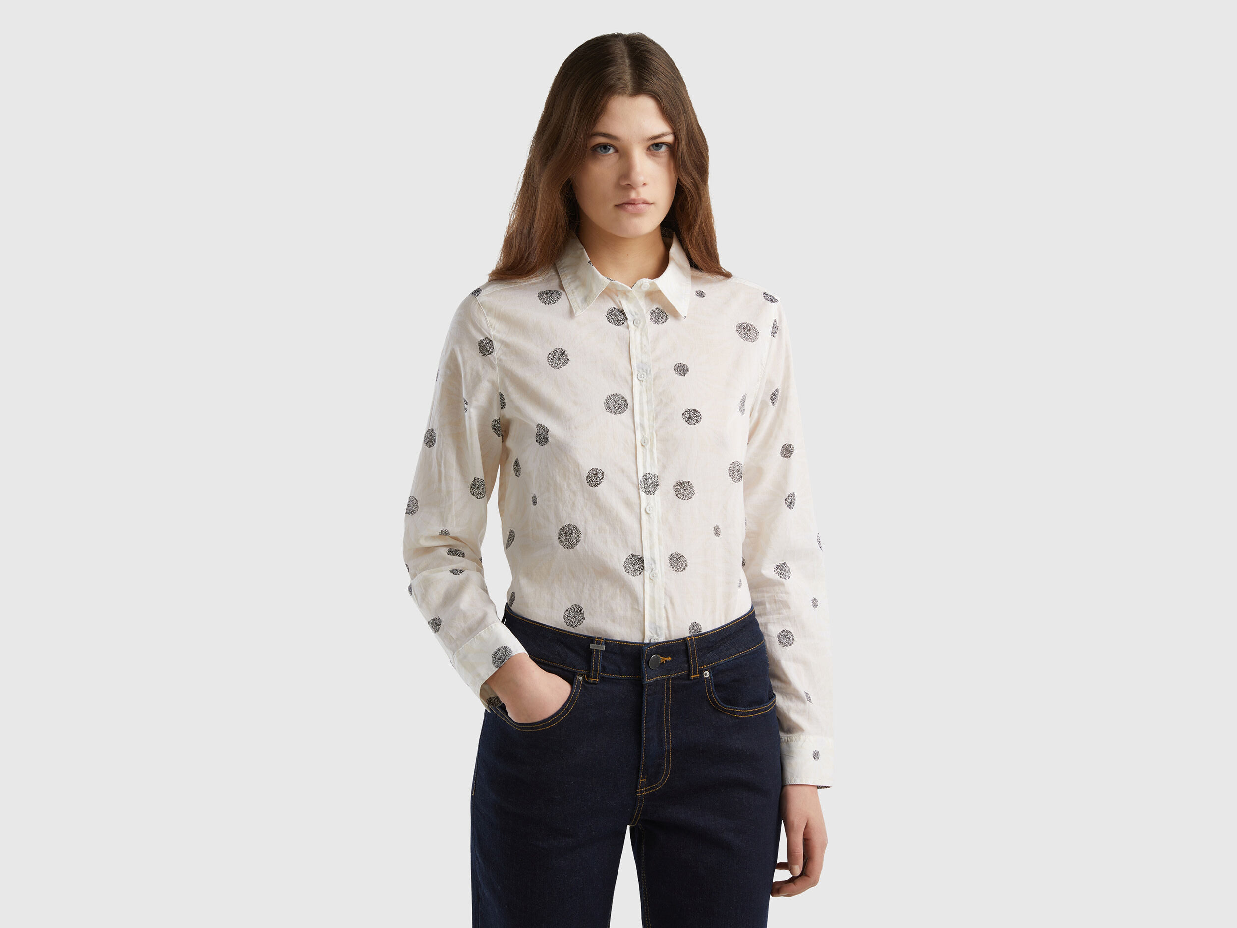 Chemise 100 coton motif