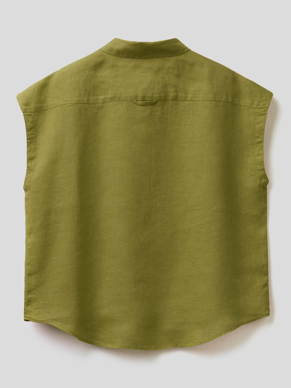 Chemise 100% lin à manches courtes image number 2