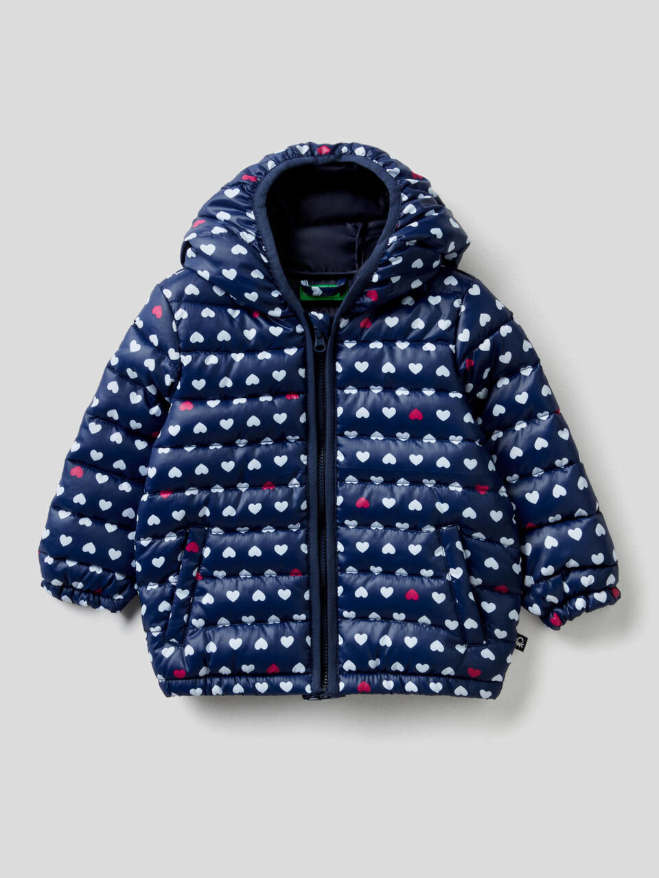 Jacke mit Kapuze und Musterprint image number 1