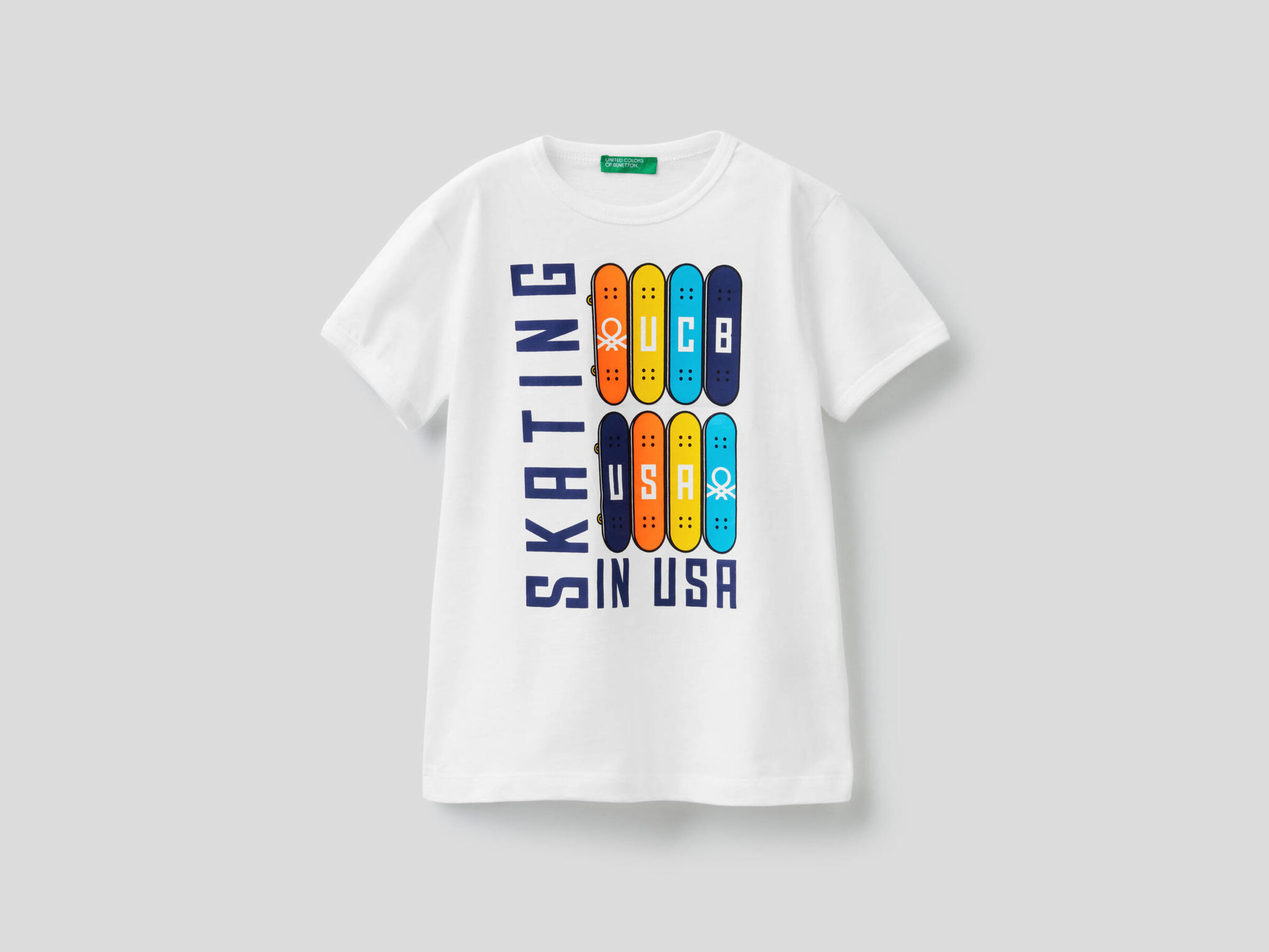 T-Shirt mit Maxi-Print Skateboard image number null