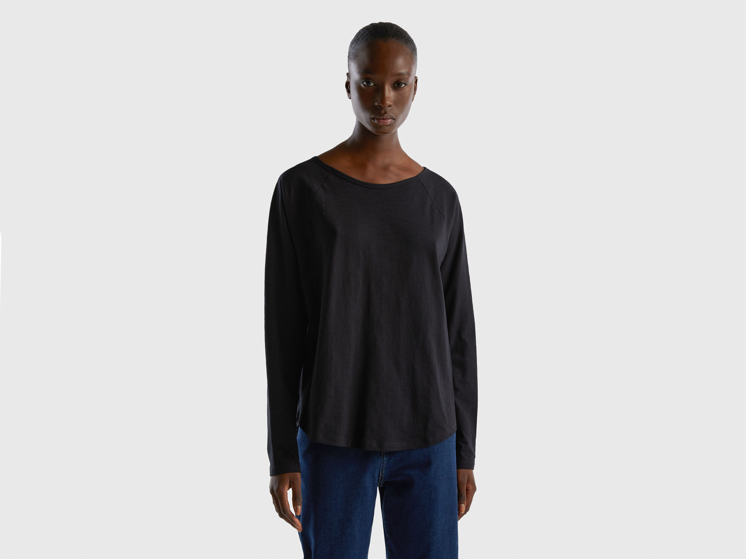 Benetton magliette manica lunga new arrivals