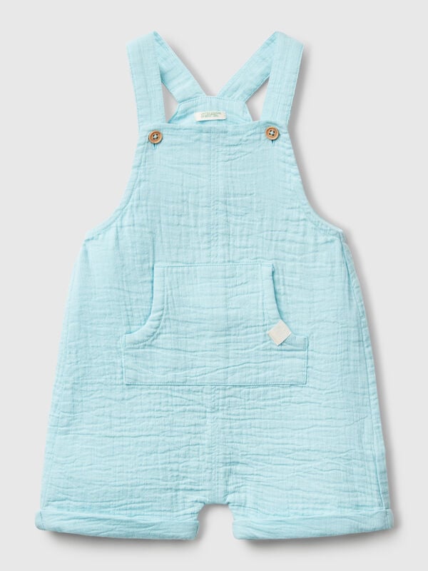 Salopette in cotone leggero Baby