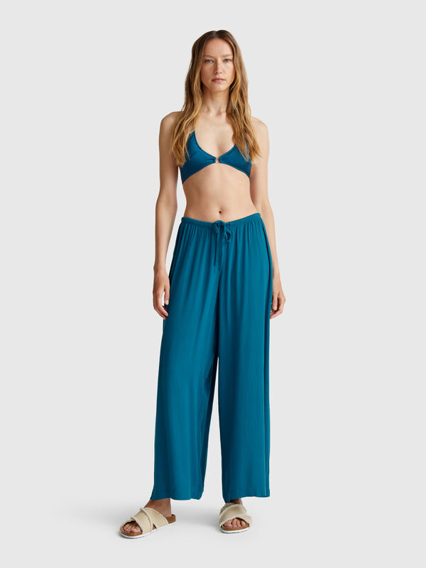 Pantalon large fluide Femme