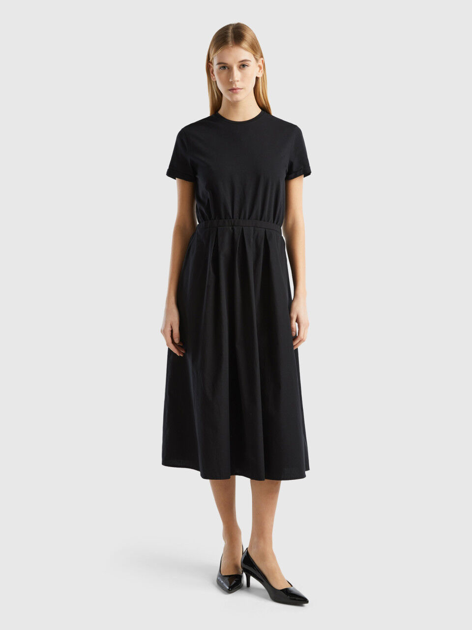 Benetton vestito clearance lungo