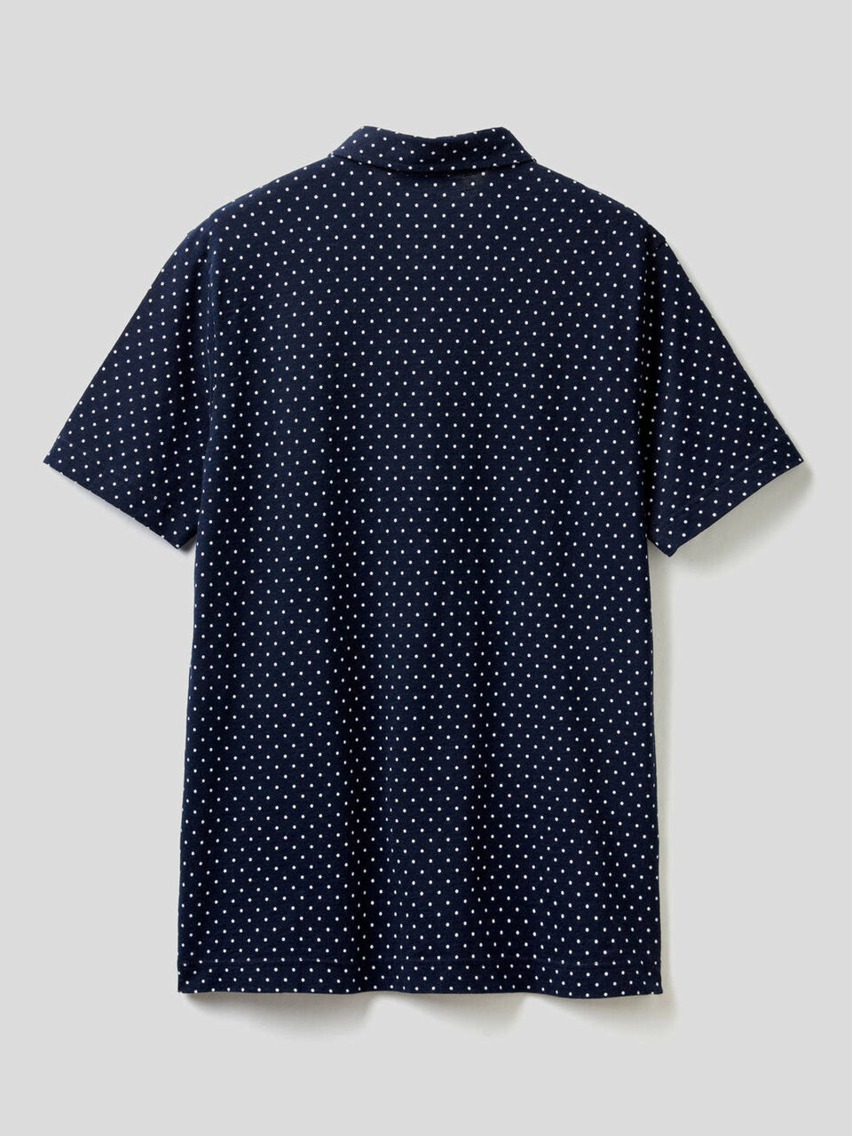 Gemustertes Poloshirt 100% Baumwolle image number 2