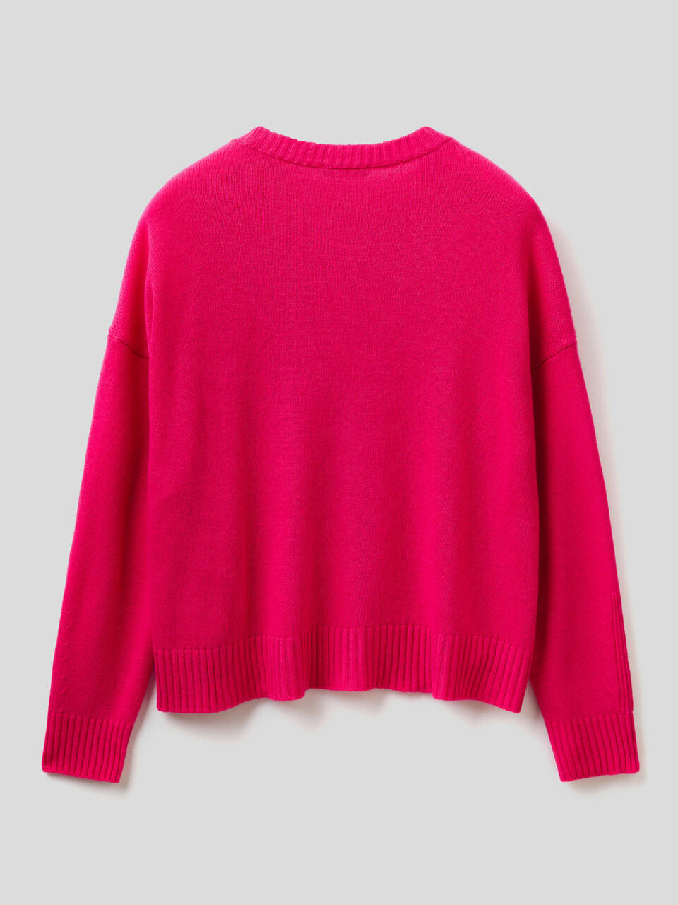 Maglione misto lana con spacchetti image number 2