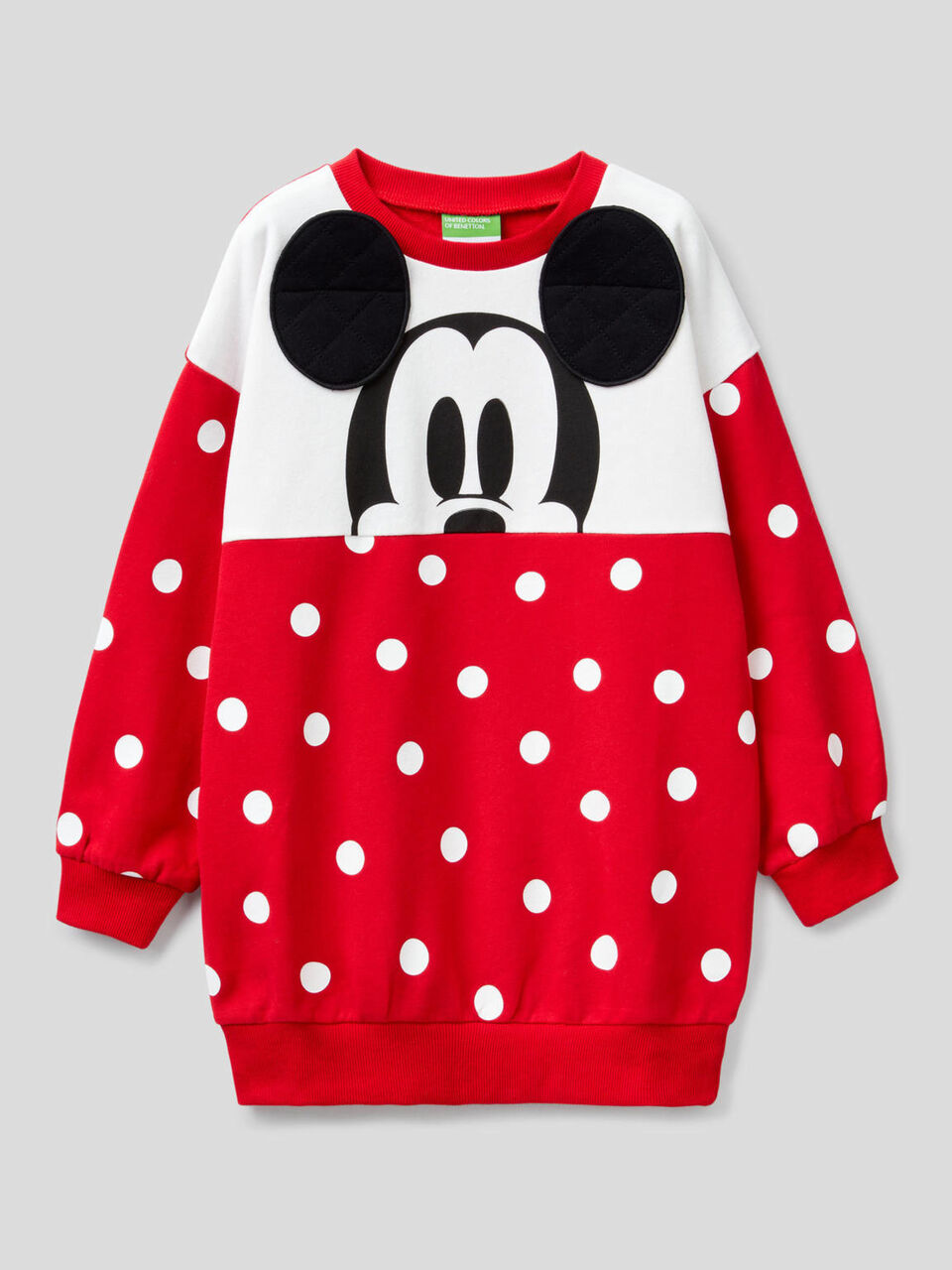 Micky Maus Maxi-Sweatshirt mit Punktemuster image number 1