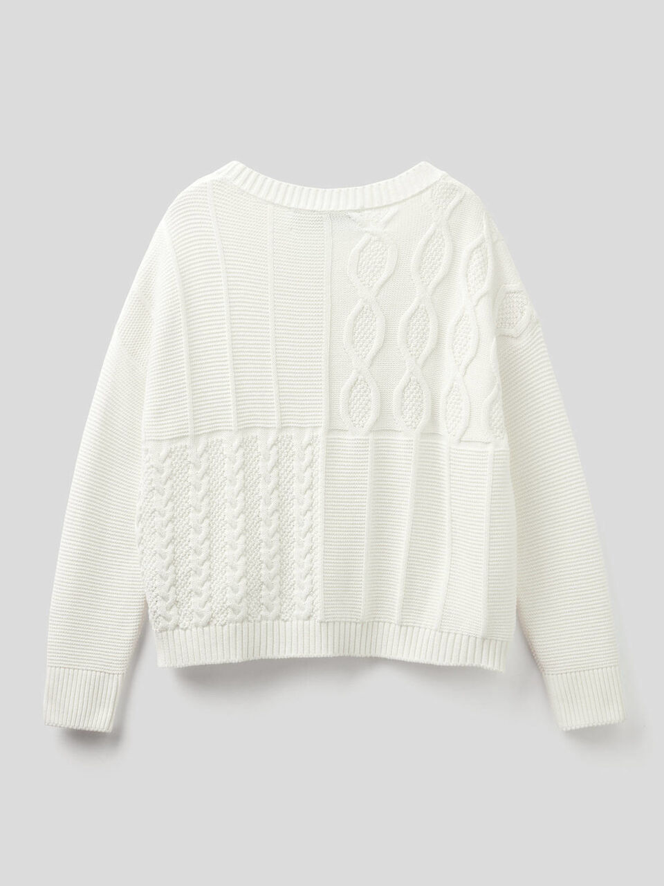 Pull texturé en 100% coton image number 2