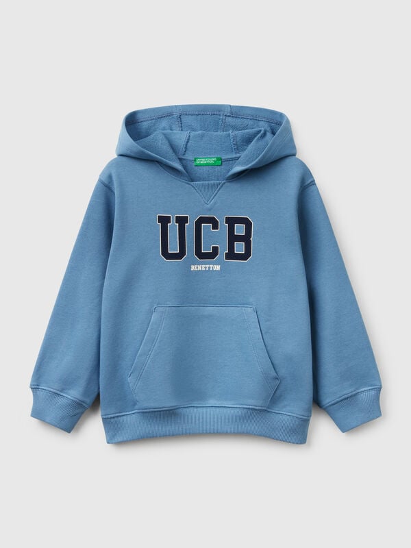 Felpa con cappuccio 100% cotone Bambino
