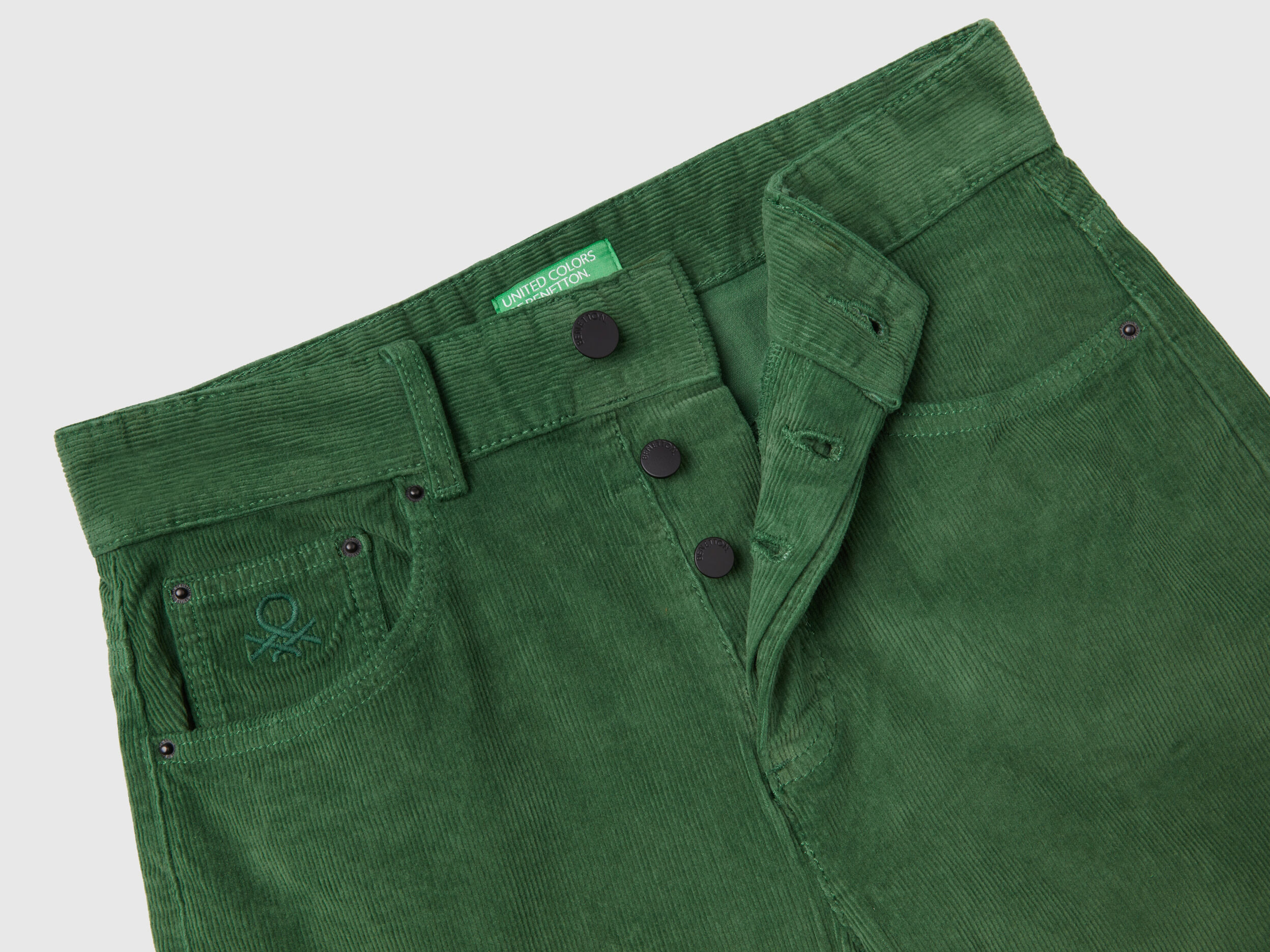 Benetton shop pantaloni bianchi