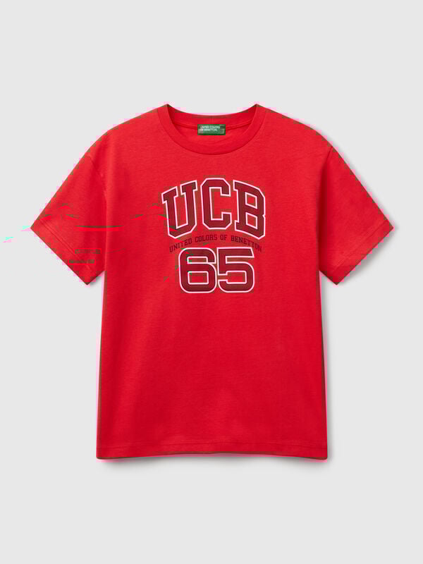 T-Shirt mit Logo Jungen