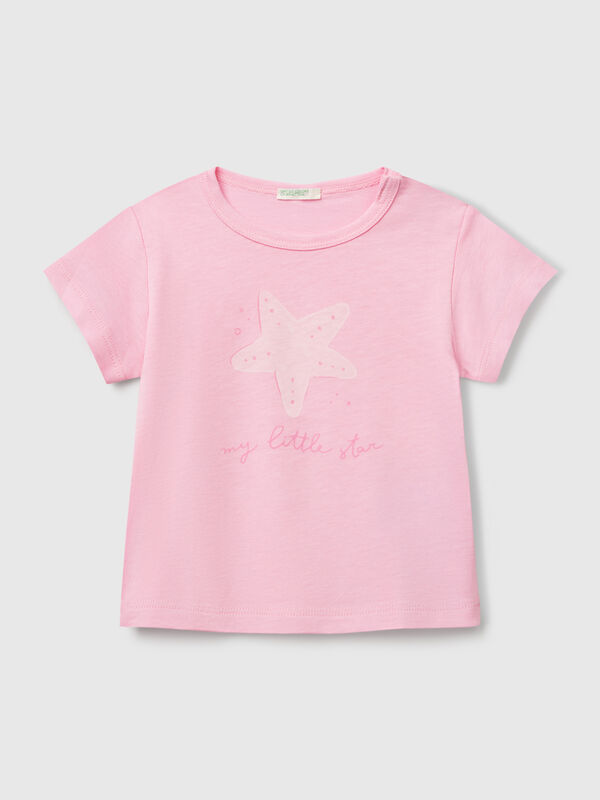 T-shirt à manches courtes avec imprimé Naissancede