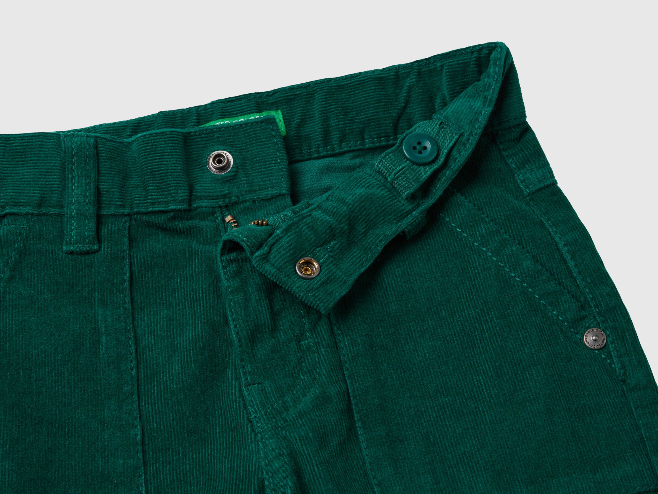 Pantaloni velluto benetton cheap