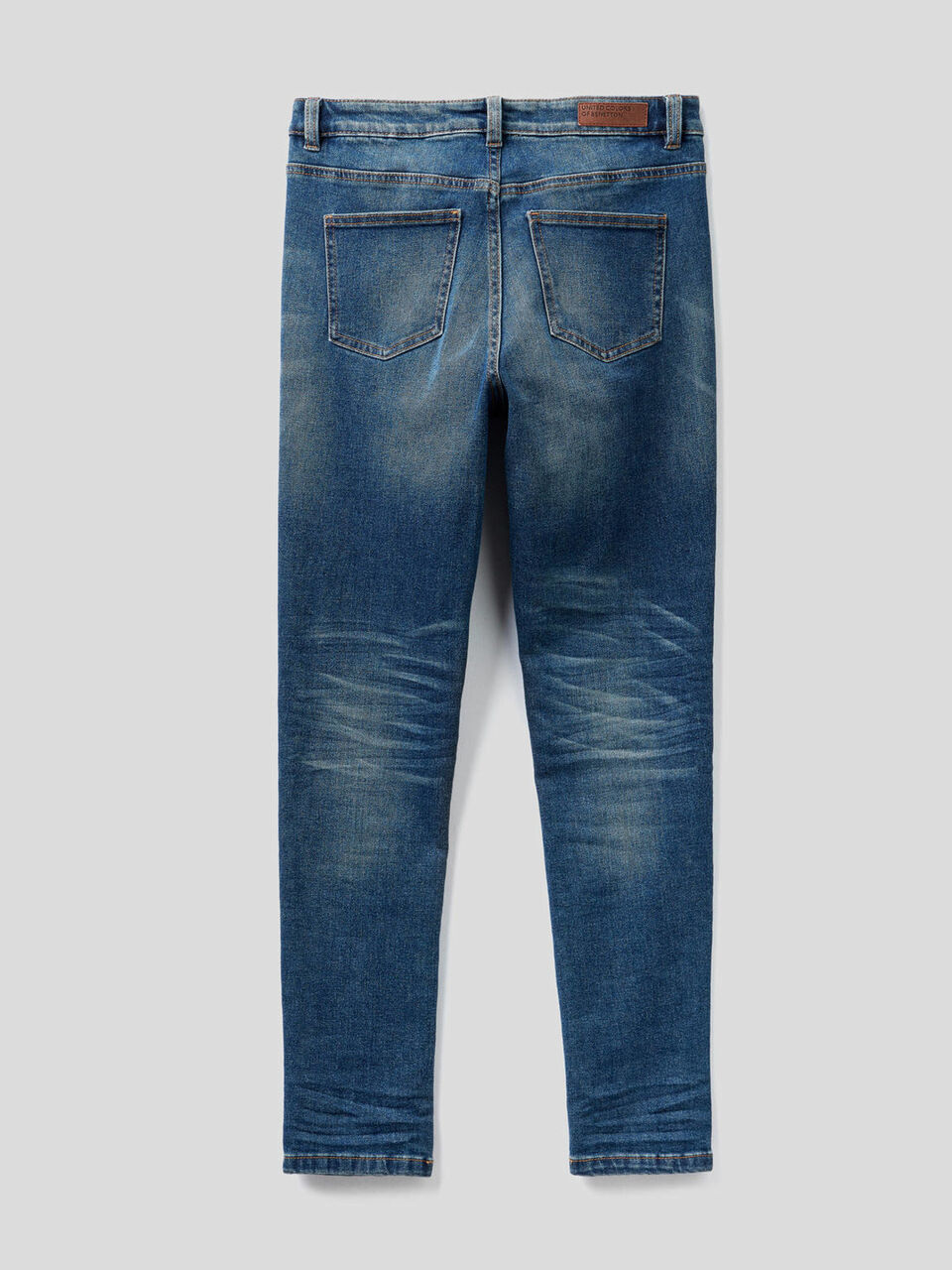 Skinny-Jeans aus Denim in stretchiger Baumwolle image number 2