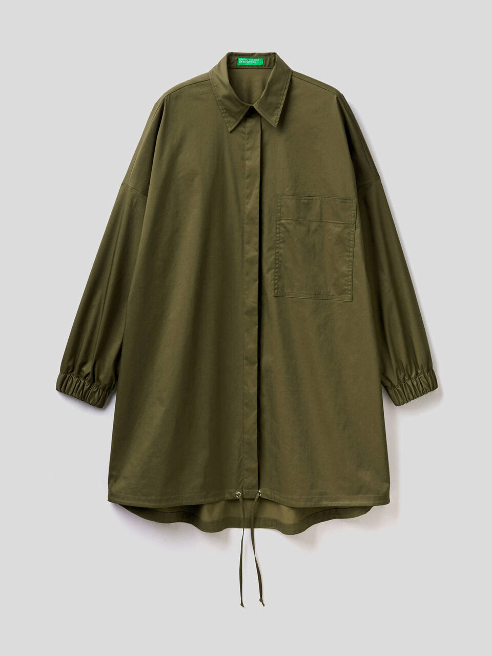 Robe chemisier avec cordon de serrage image number 1