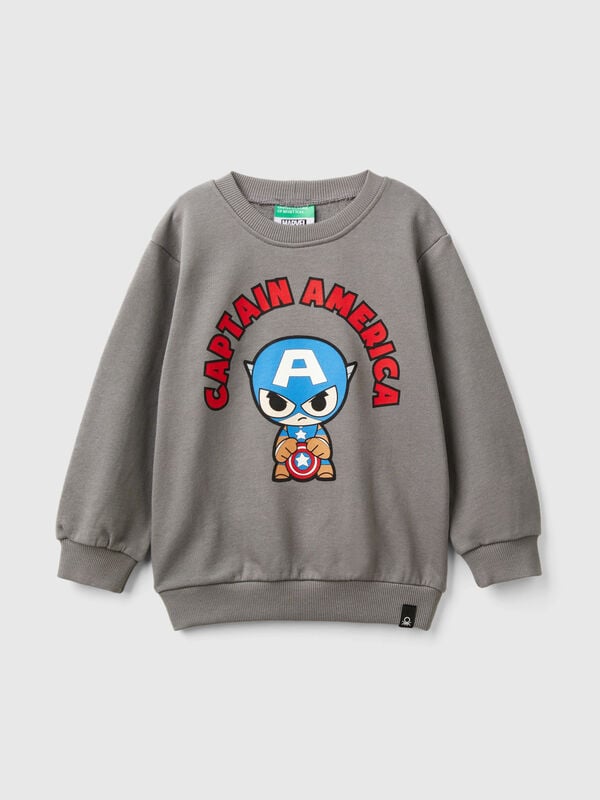 Sweater ©Marvel Captain America in Grau Jungen