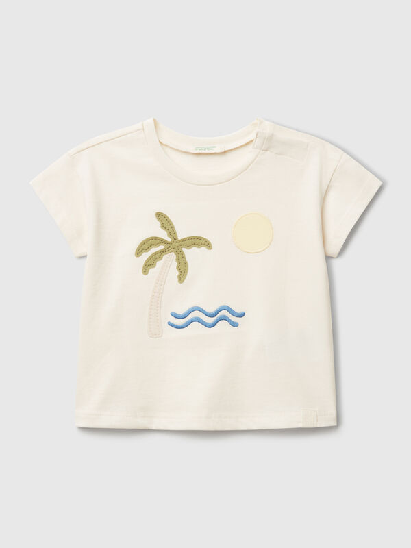 T-shirt avec graphismes d'été Naissancede