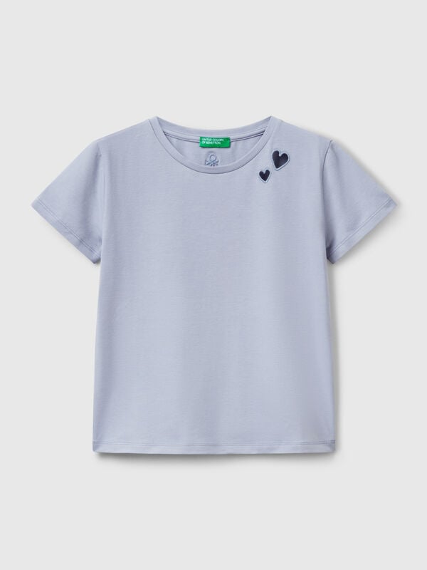 Cut out motif t-shirt Junior Girl