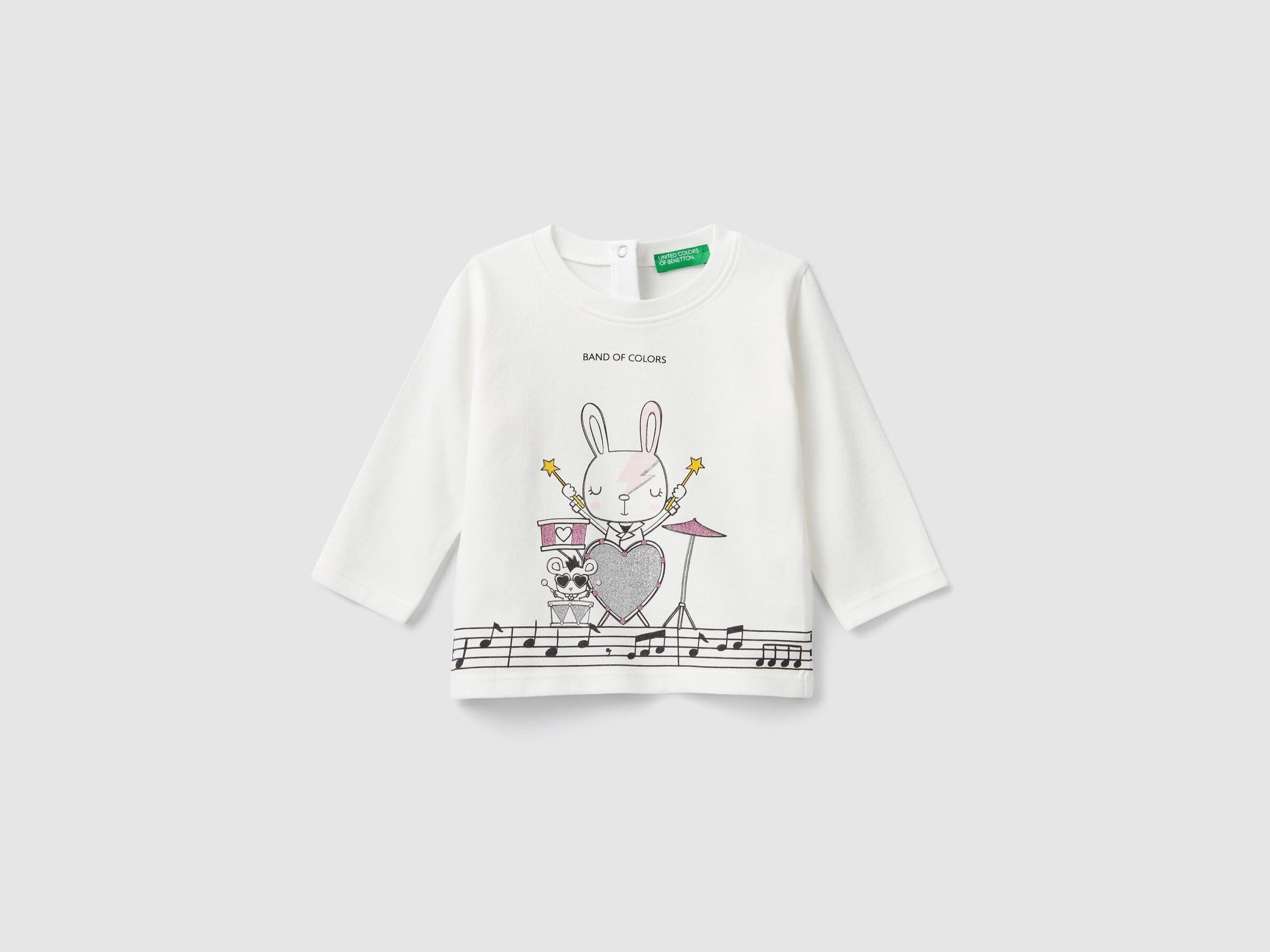 T-Shirt mit Glitterprints image number null