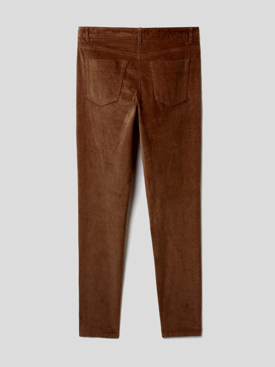 Pantaloni cinque tasche in velluto image number 2