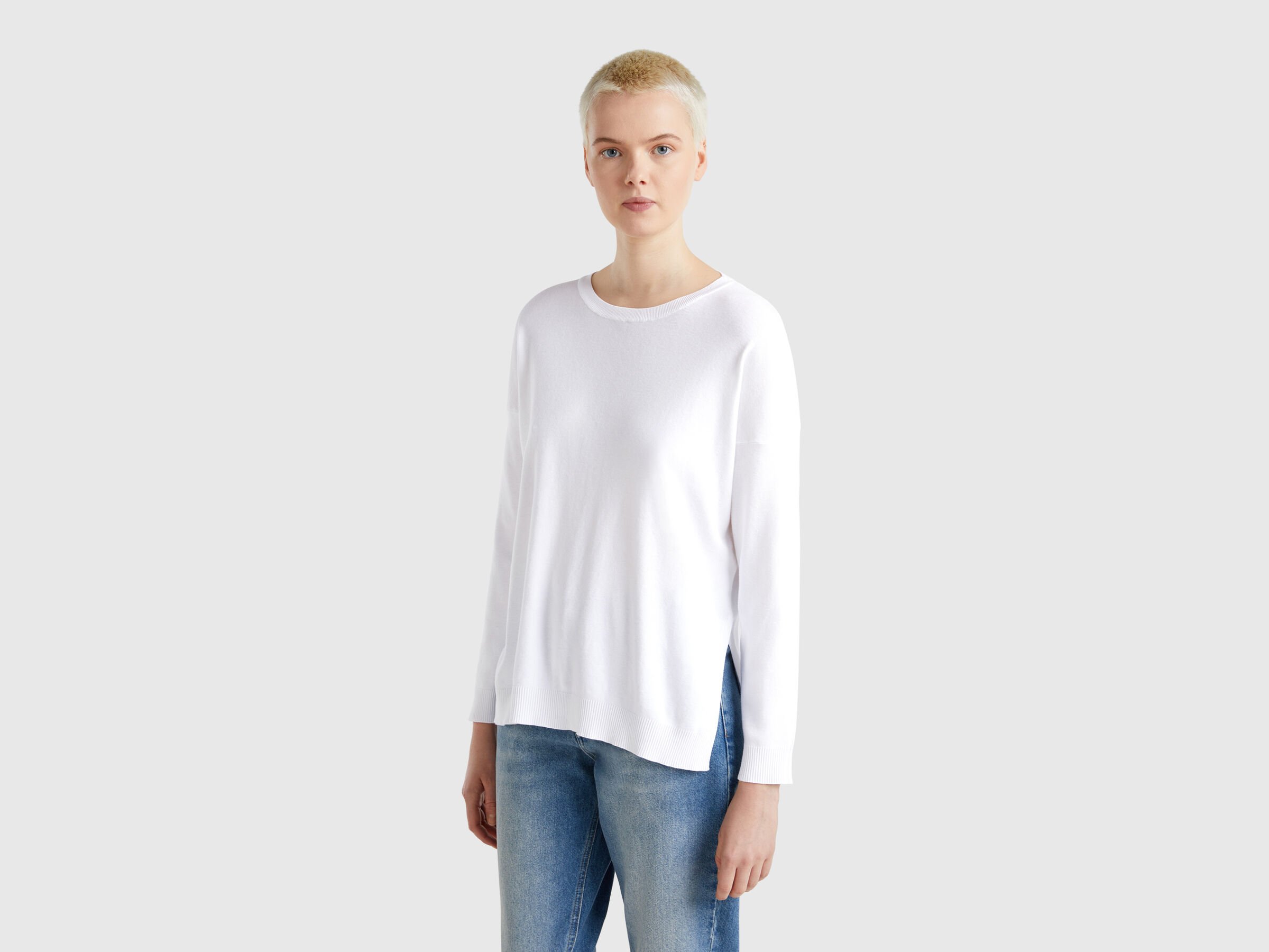 BOAT-NECK SWEAT.L/S Damen image number 0