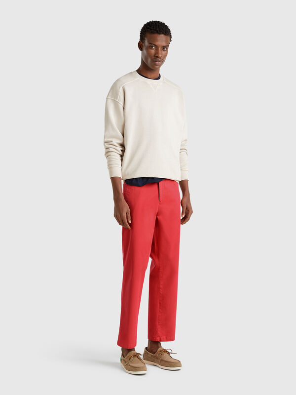 Chino coupe droite Homme