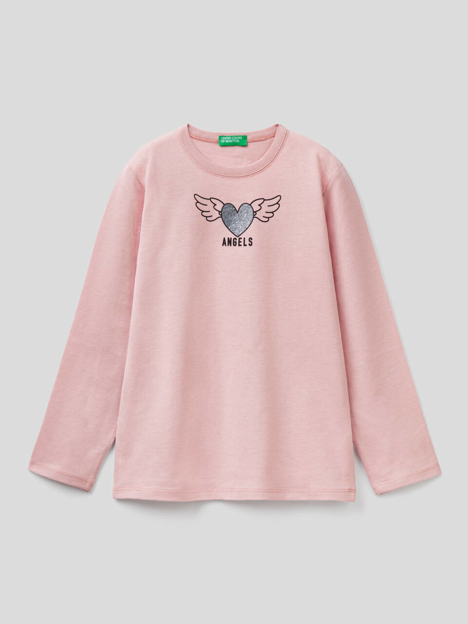 T-shirt manches longues 100% coton bio image number 1