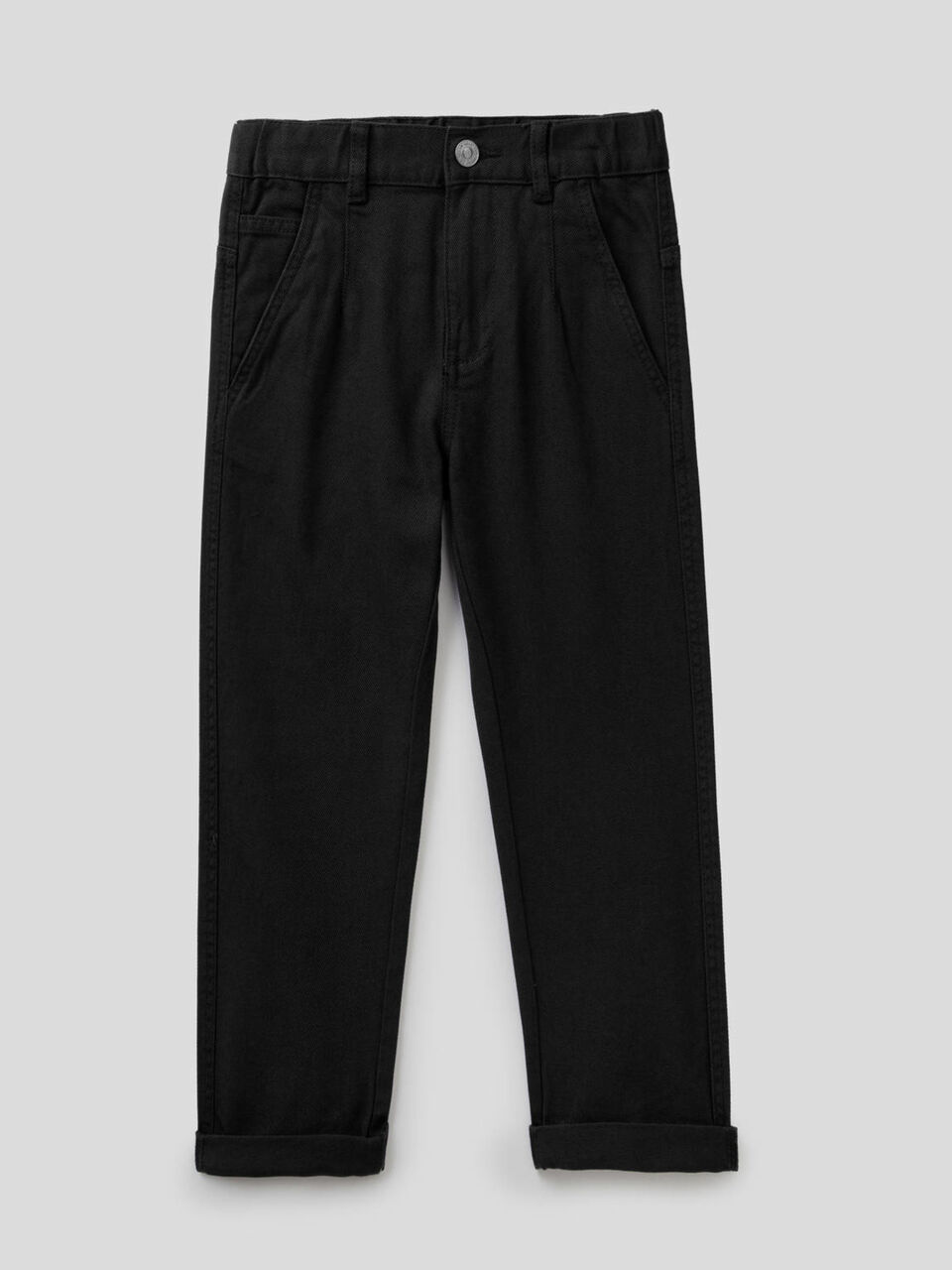 Jeans coupe loose en coton bio image number 1