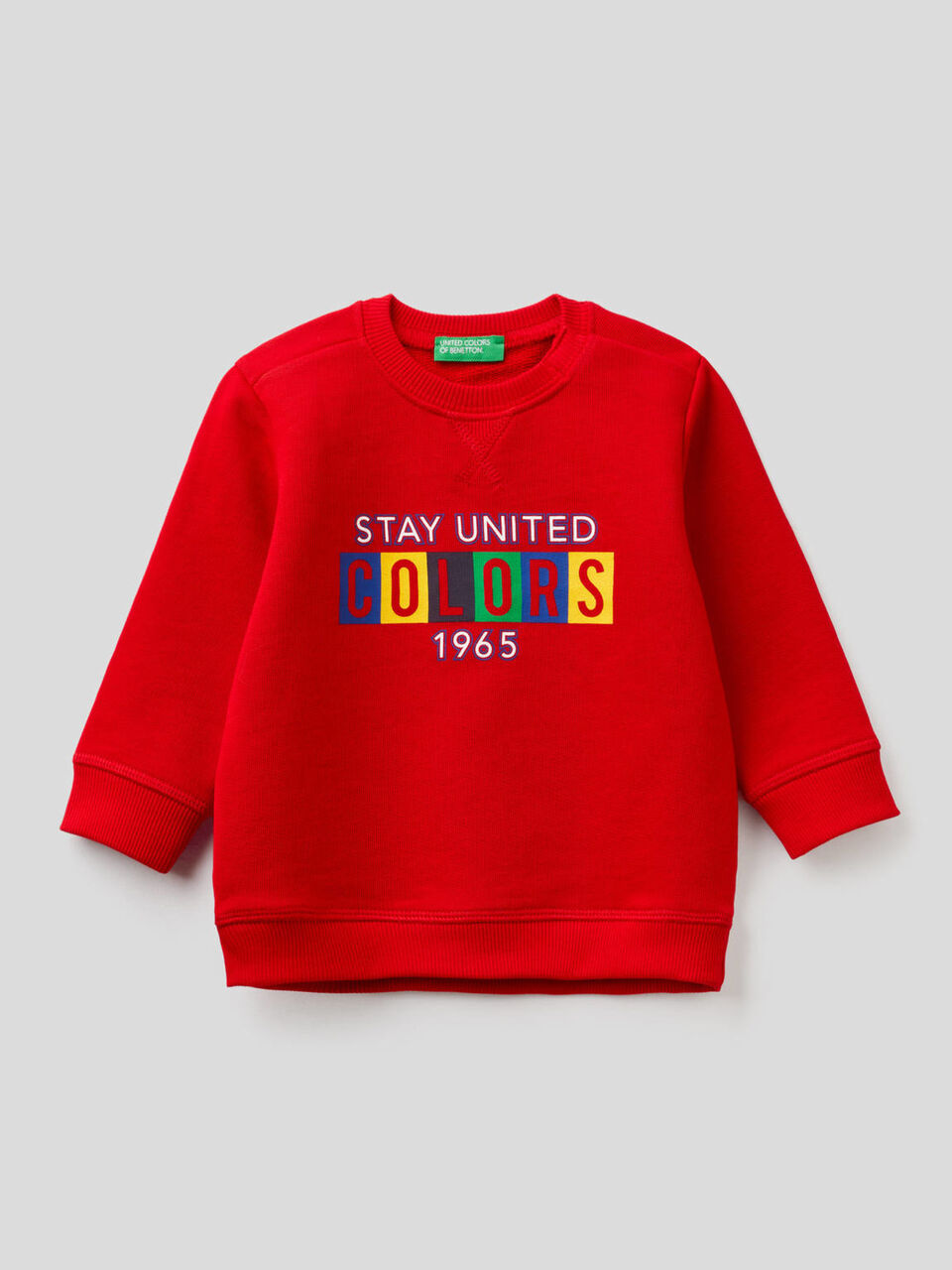 Sweatshirt aus Bio-Baumwolle mit Print image number 1
