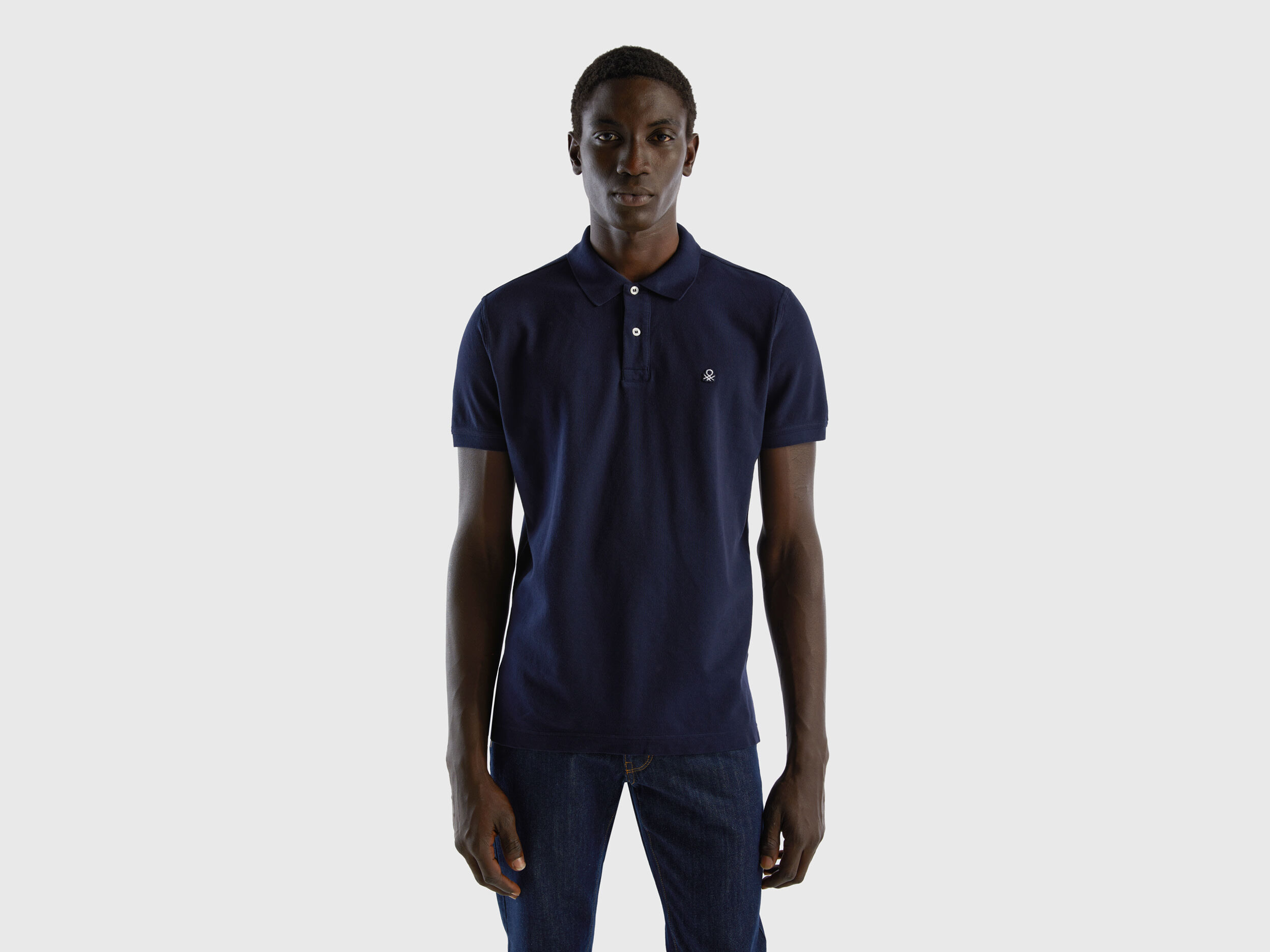 Polo benetton manica clearance corta