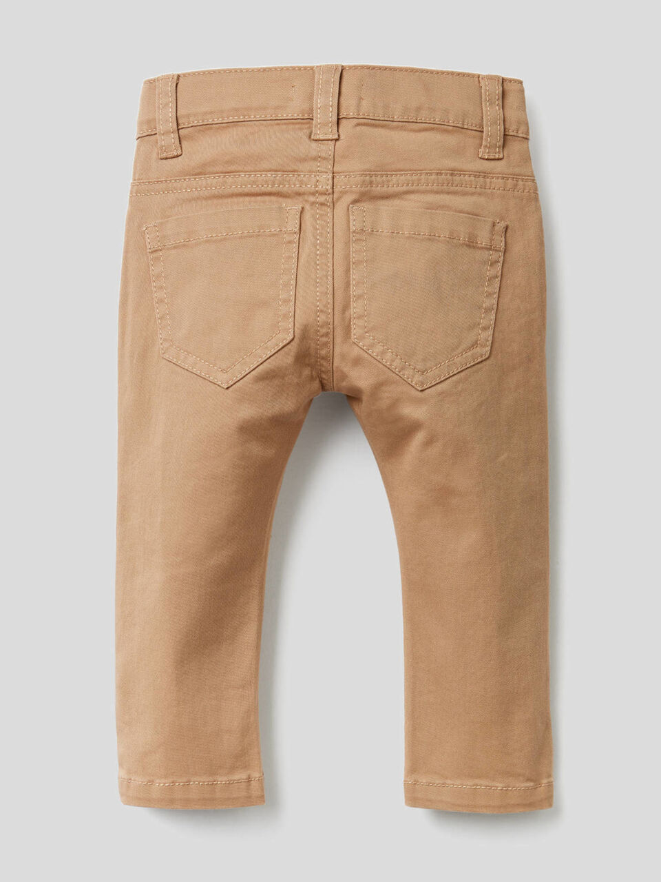 Pantaloni slim fit in cotone stretch image number 2