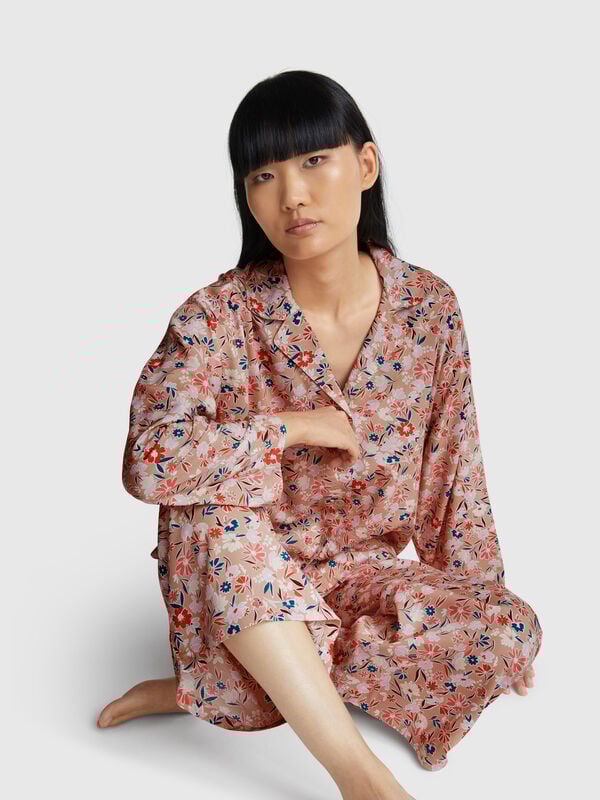Flowy floral pyjamas Women