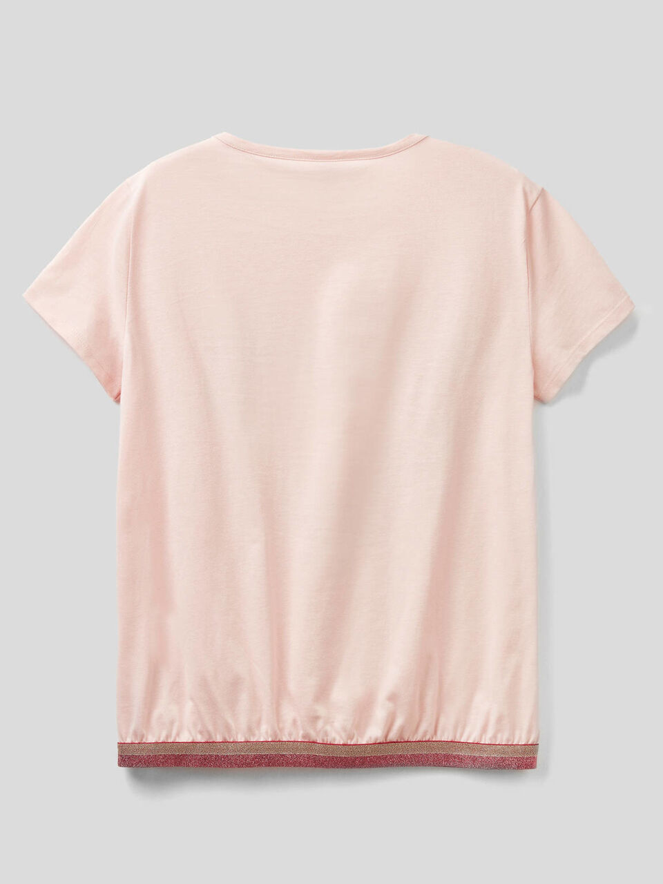 T-shirt imprimé Peanuts avec élastique en lurex image number 2