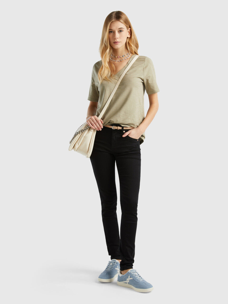 Jeans Skinny Femme Nouvelle Collection 2024 Benetton