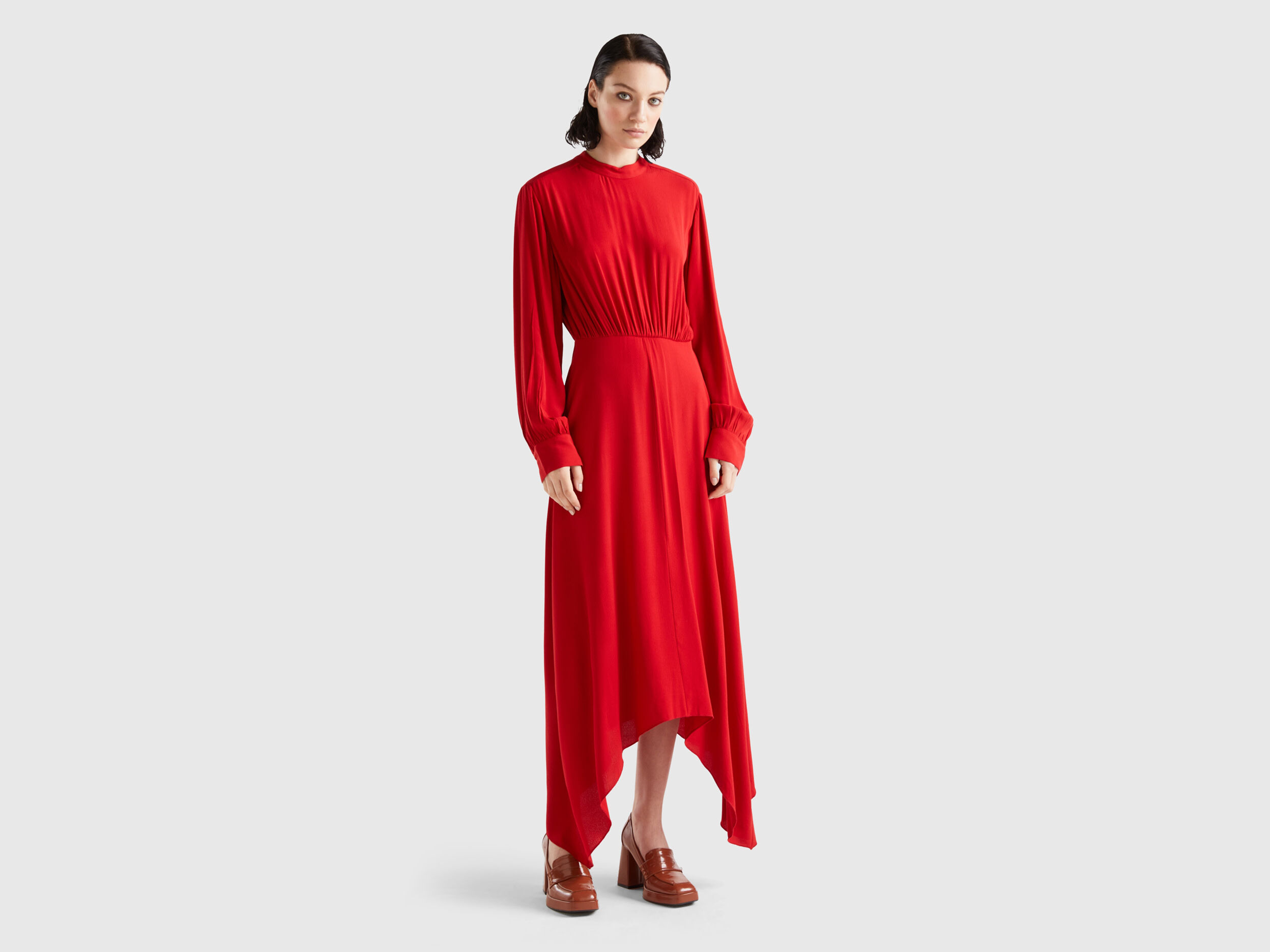 Vestito lungo 100 viscosa