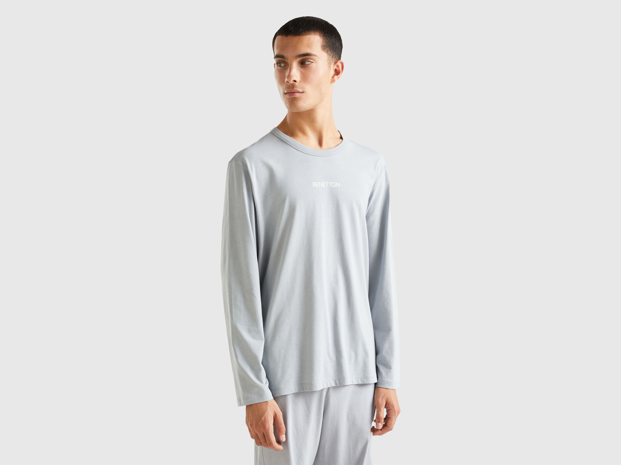 Benetton maglie cotone manica lunga hotsell