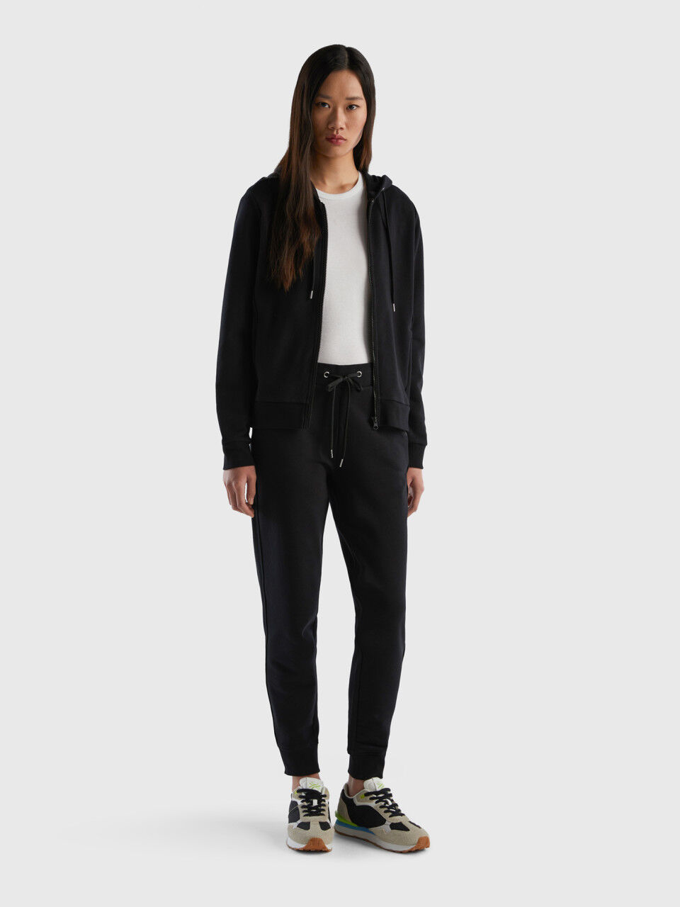 Pantalons Molleton Femme Nouvelle Collection 2024 Benetton