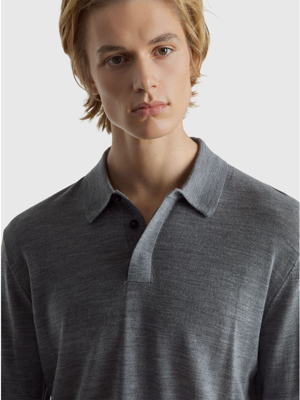 L/S POLO SHIRT Men image number null