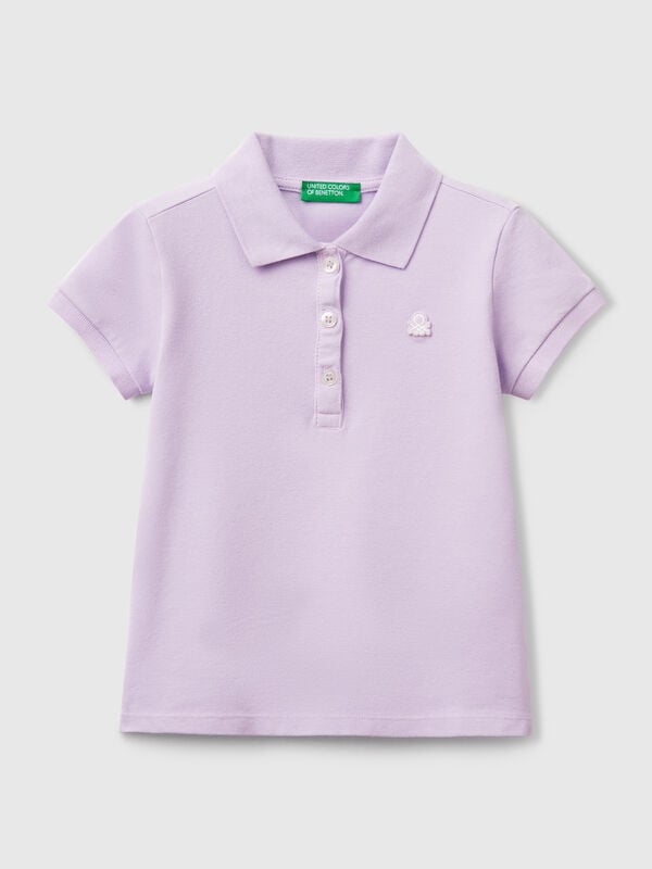 Polo à manches courtes en coton  Filles