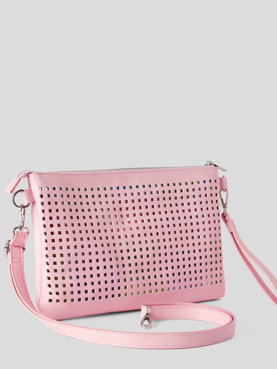 Perforated bag with removable clutch image number 2
