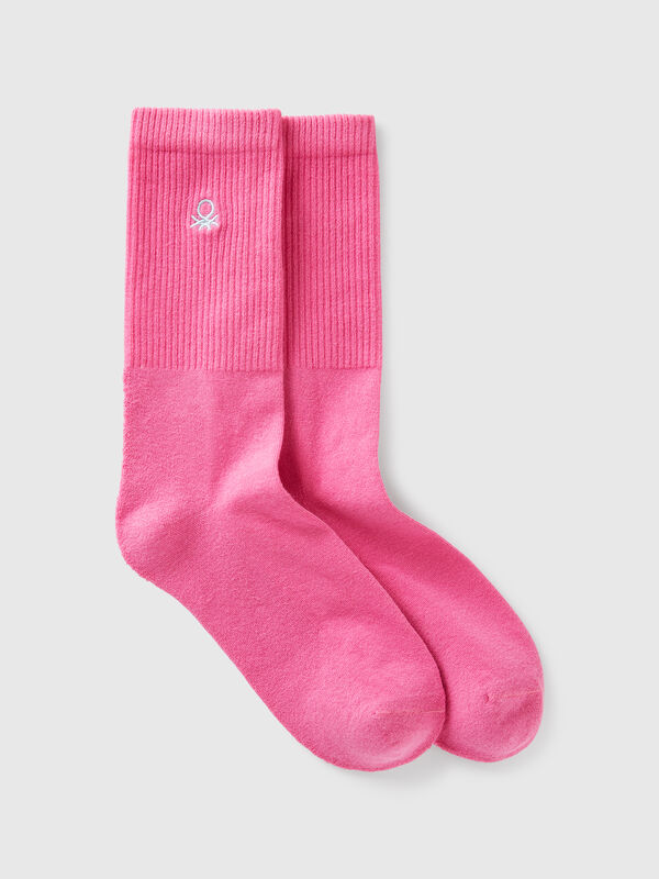 Calzini sportivi in misto cotone stretch