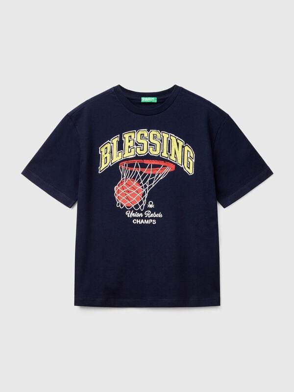 Short sleeve t-shirt in cotton Junior Boy