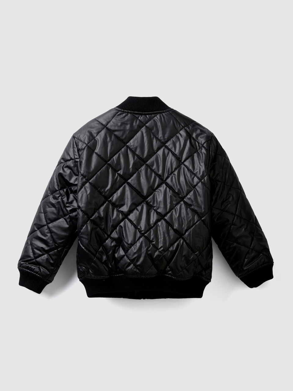 Blouson matelassé effet cuir image number 2