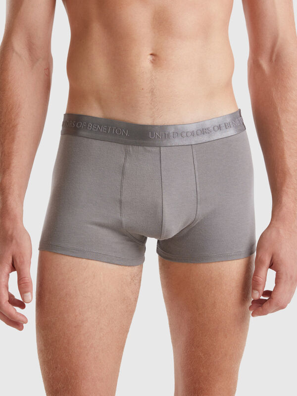 Boxer en mélange de lyocell Homme