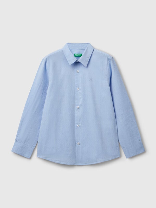 Classic shirt in pure cotton Junior Boy