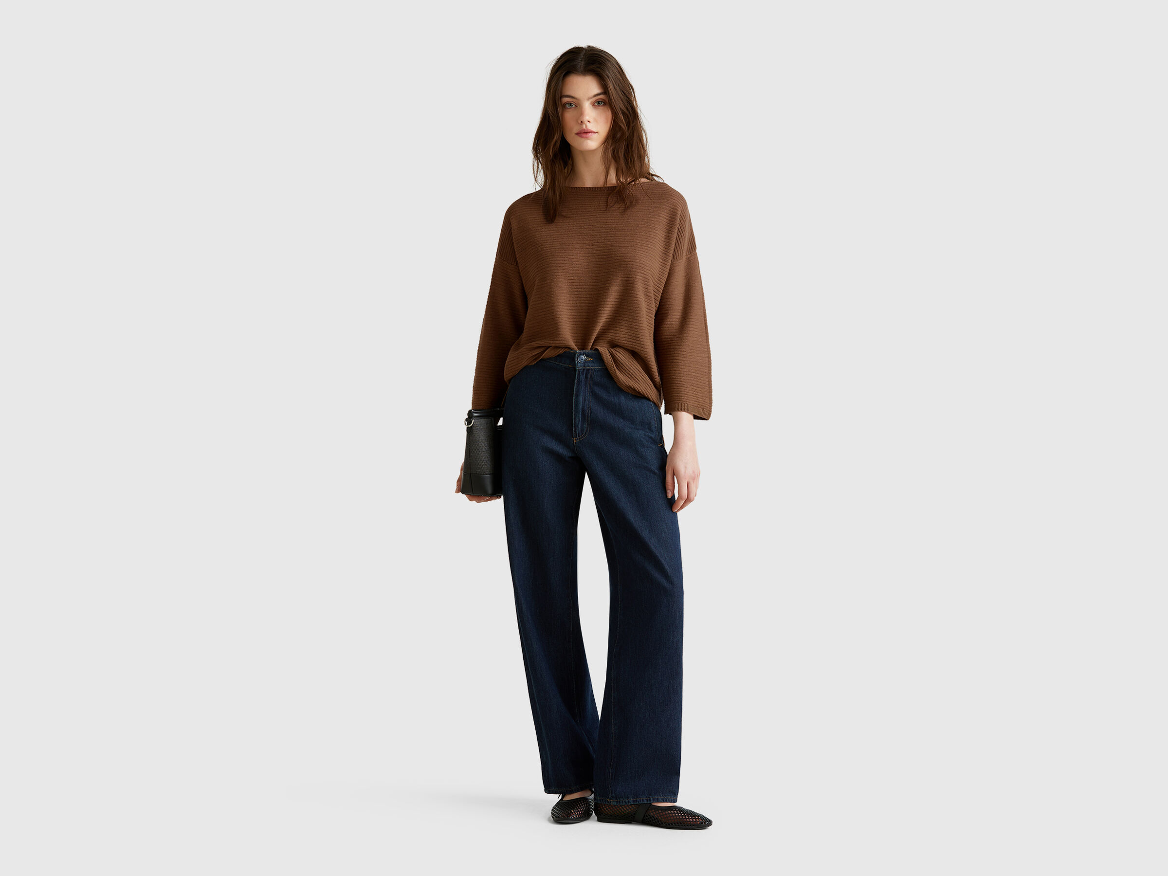 BOAT-NECK SWEAT.L/S Women image number 2