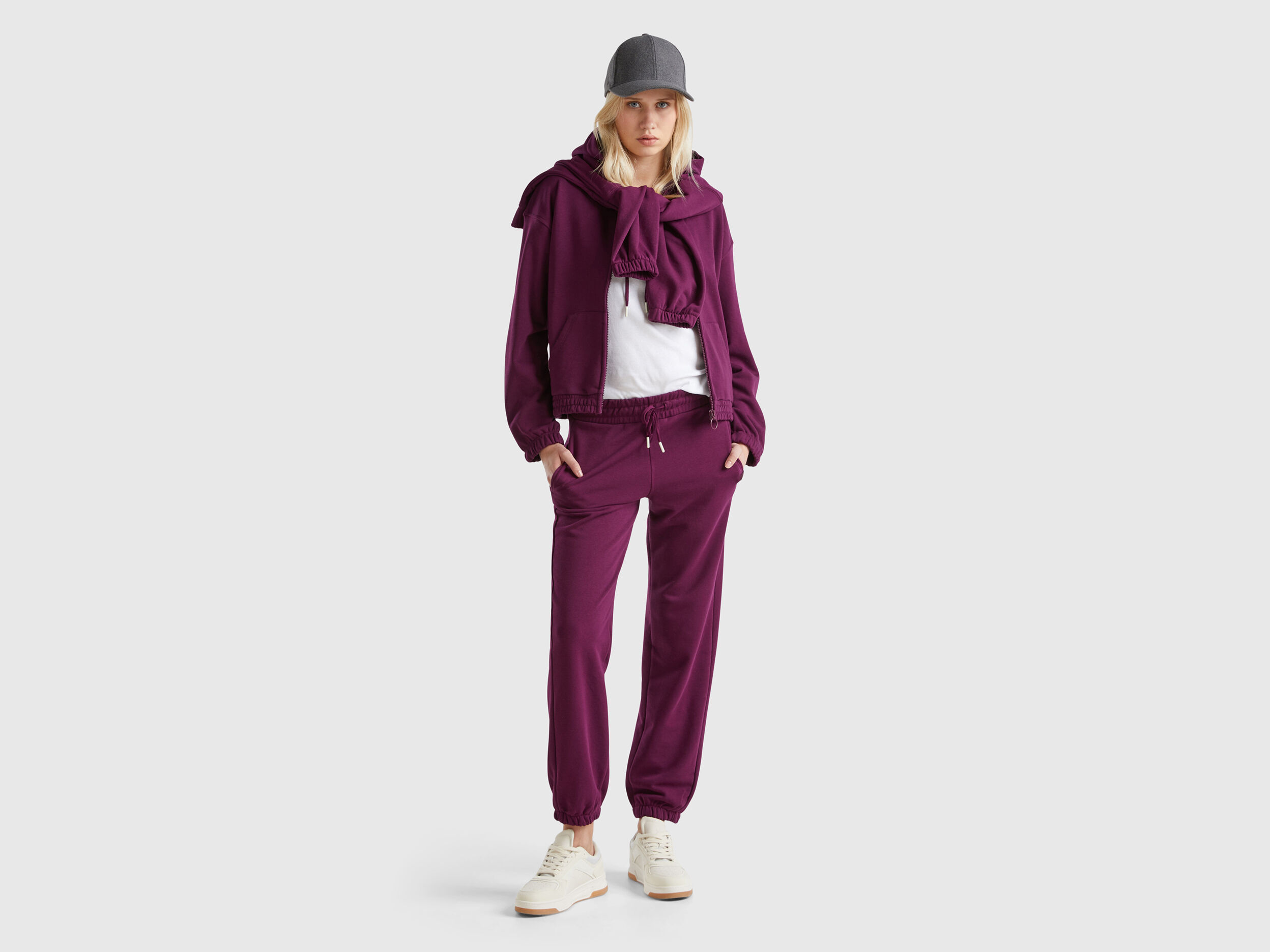 Pantaloni felpa benetton top